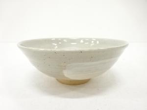 香斎造　刷毛目　平茶碗